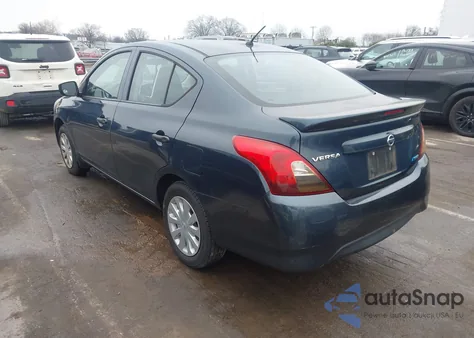 2016 Nissan Versa 1.6 S+ z USA, uszkodzony, nr VIN 3N1CN7AP3GL892764